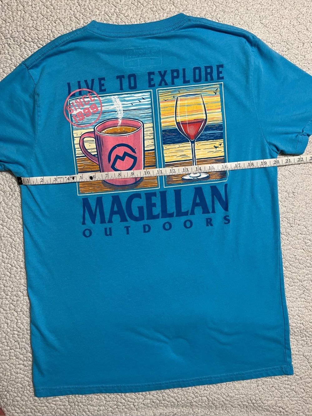Magellan Outdoors "Live to Explore" Graphic Tee - Picture 4 of 6